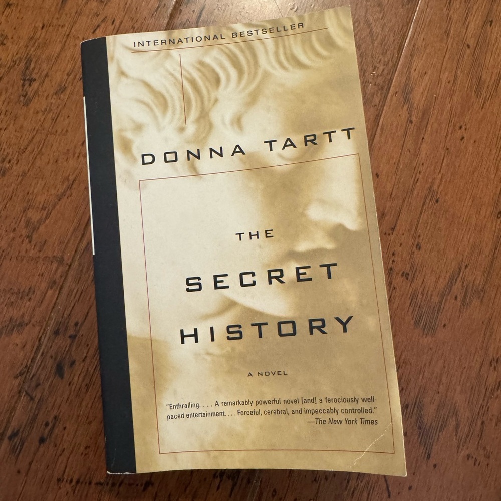 The Secret History Book by Donna Tartt